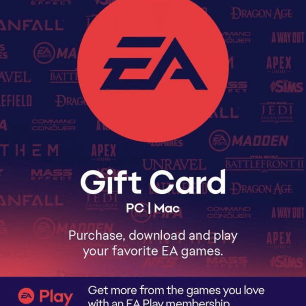 EA Origin Gift Card